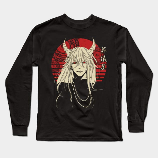 Undertaker Black butler Long Sleeve T-Shirt by Machtley Constance